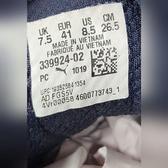 PUMA ROMA RED BULL FORMULA ONE RACING MEN'S SNEAKER, SIZE, 8.5, GRAY - Picture 6 of 14